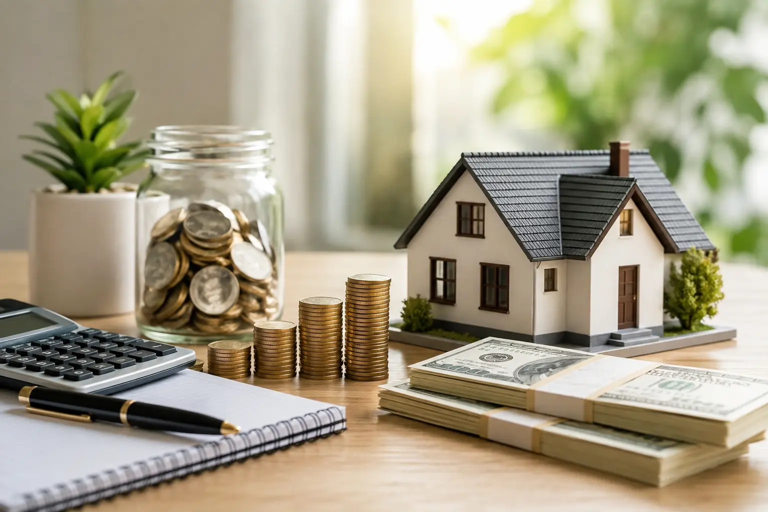 Asset depletion loans using qualifying assets for mortgage financing