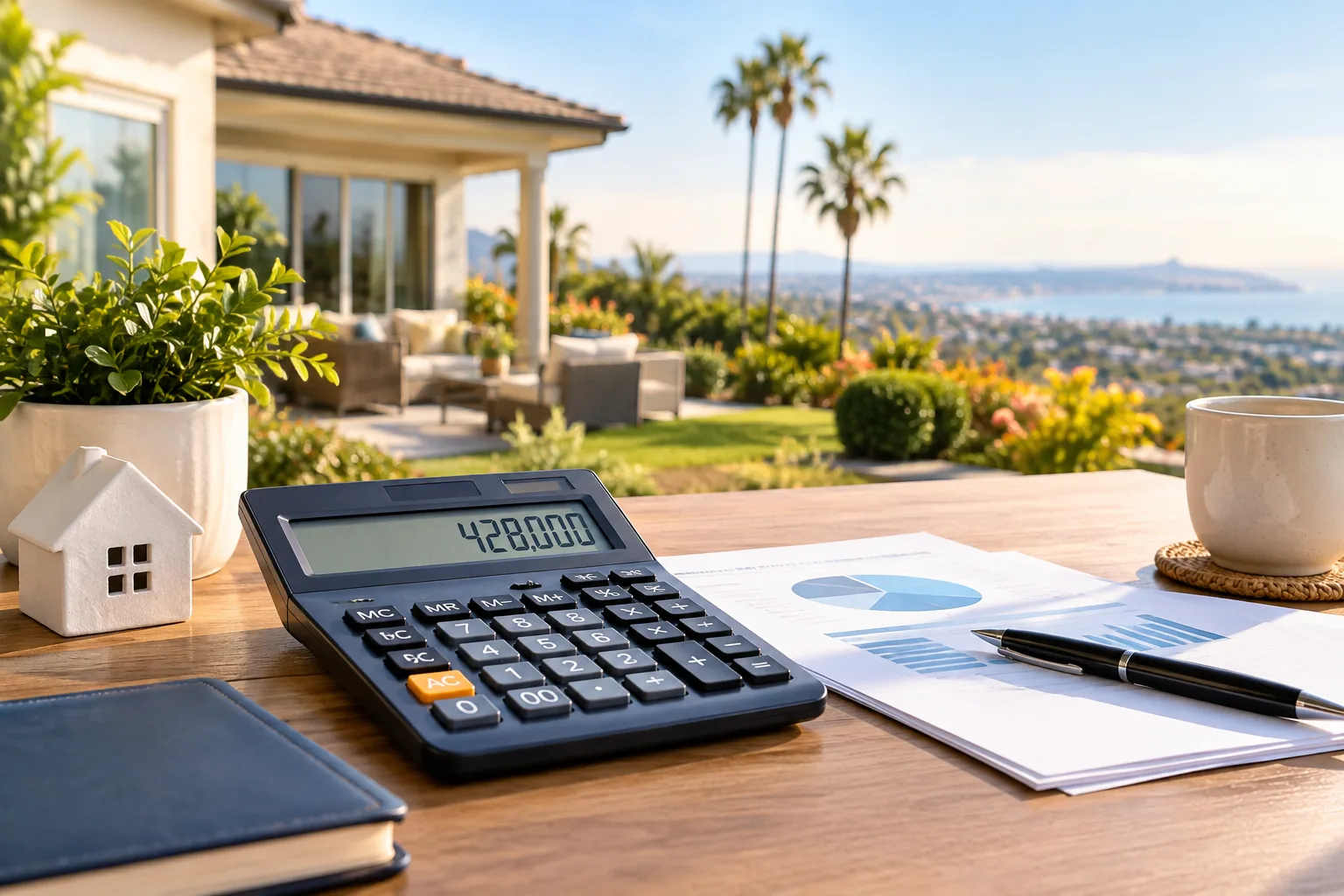 Reverse mortgage calculator for estimating home equity proceeds